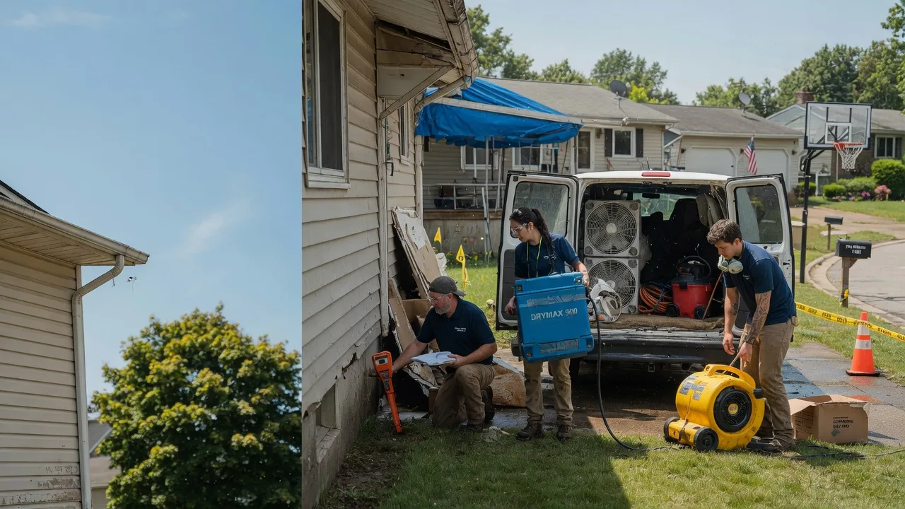 Ceiling Leak Cleanup in Shawneetown, IL near me